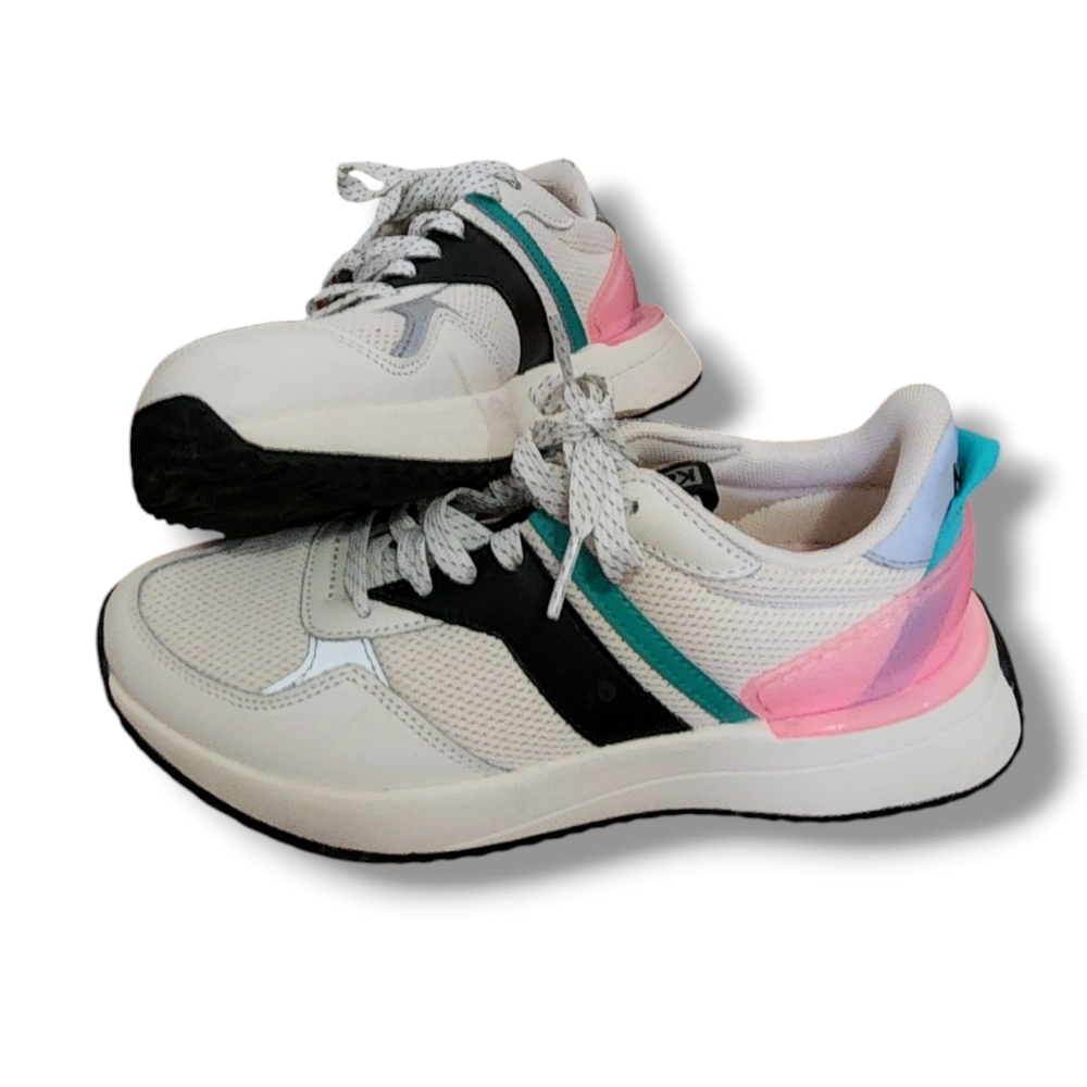 Keds White and Pink Sneakers